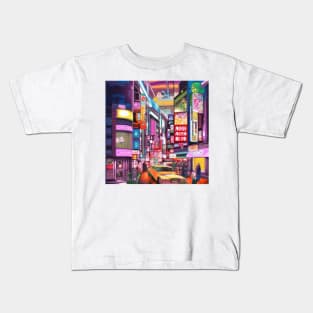 Tokyo - A Neon Wonderland Kids T-Shirt